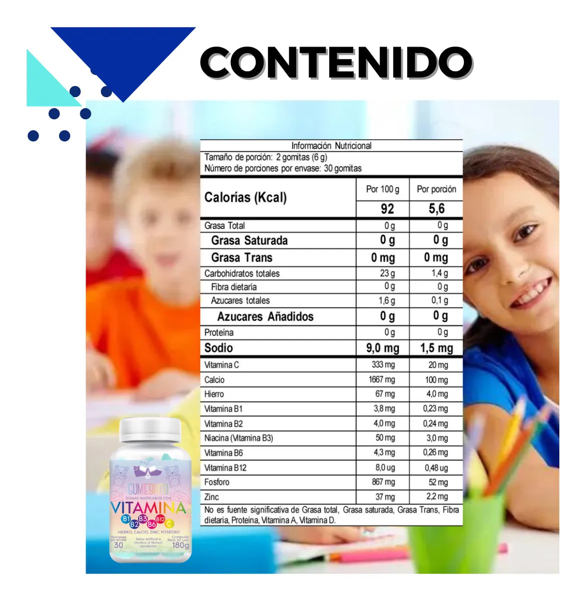 GOMAS KIDS MULTIVITAMINICO