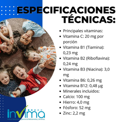 GOMAS KIDS MULTIVITAMINICO